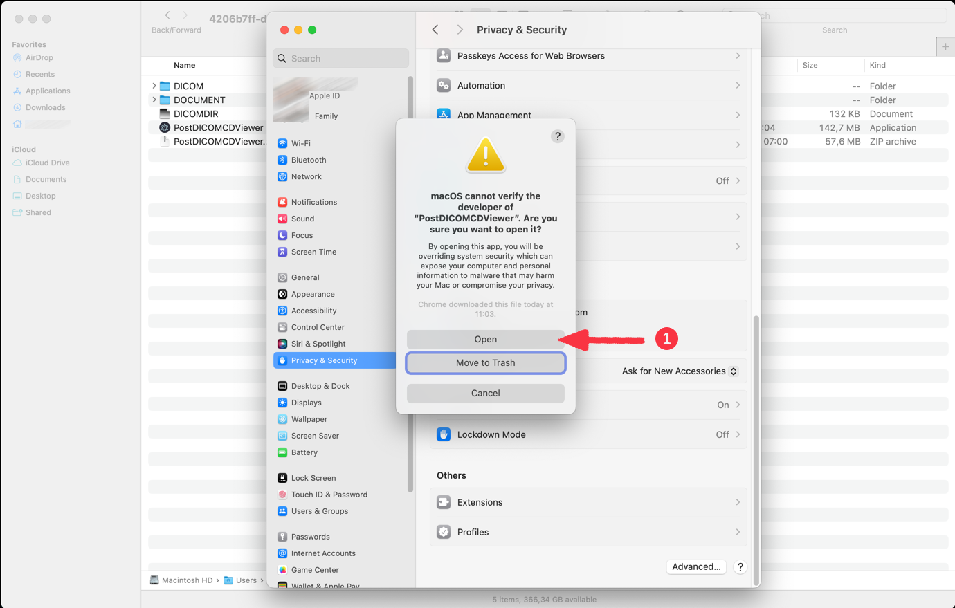 CD Viewer Usage for MacOS Sonoma