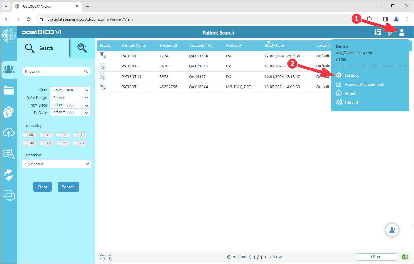 Customizing Patient Search Columns