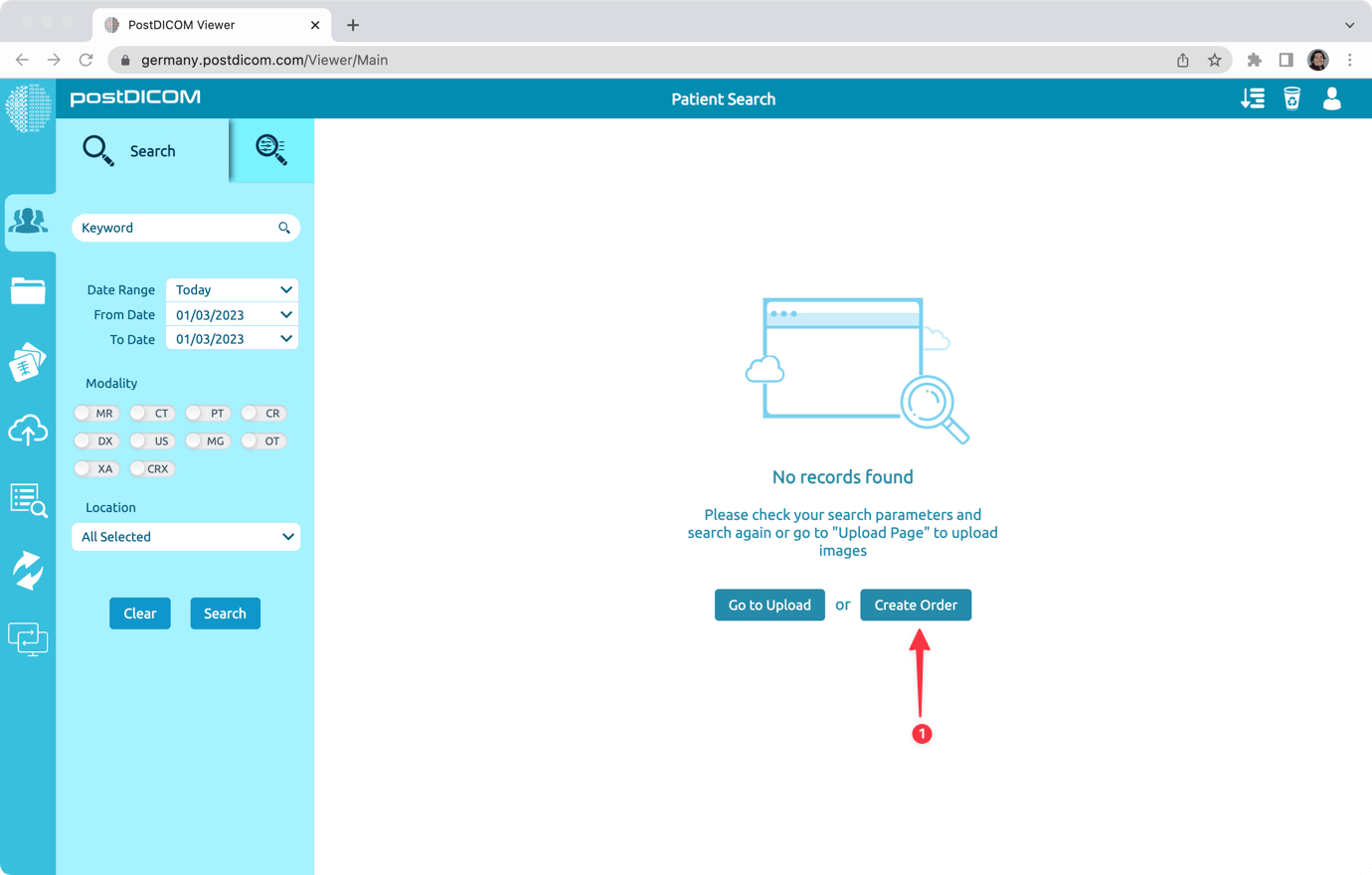 Manually Creating New Patient Orders and Adding Documents