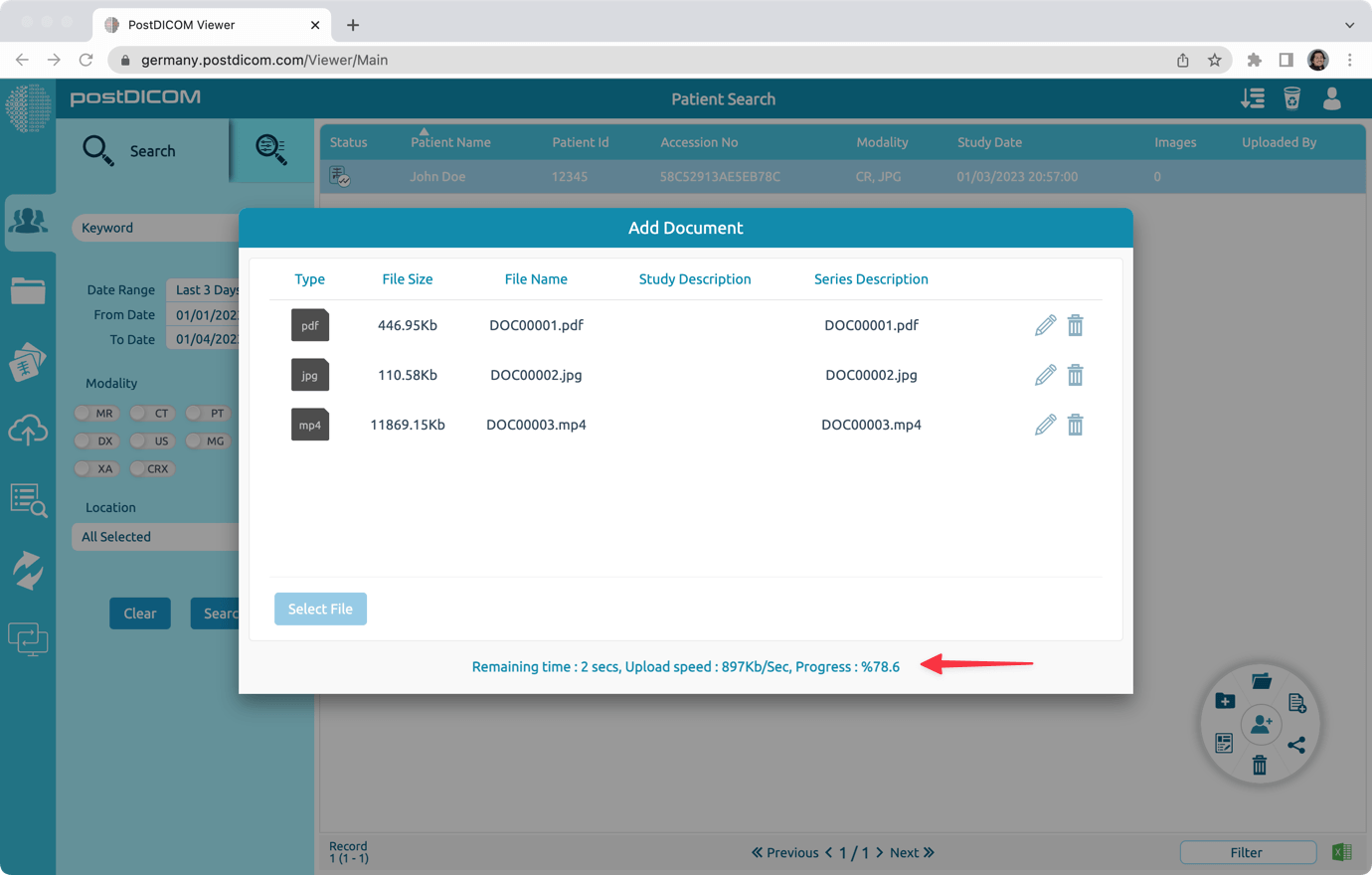 Manually Creating New Patient Orders and Adding Documents